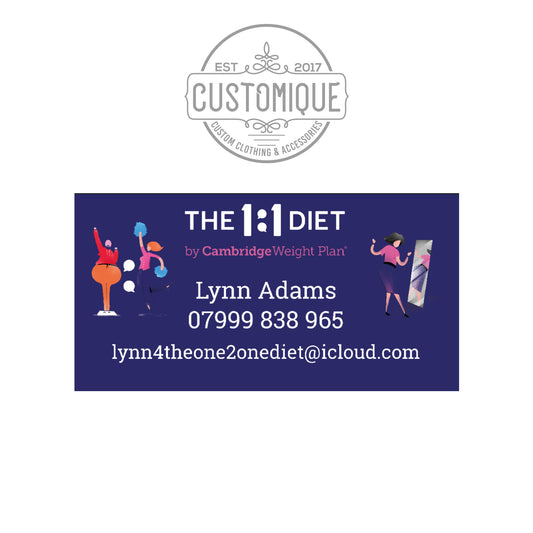 The 1:1 Diet - A3 Correx Advertising Boards