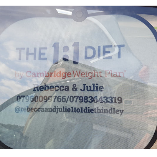The 1:1 Diet - Car Window Shades