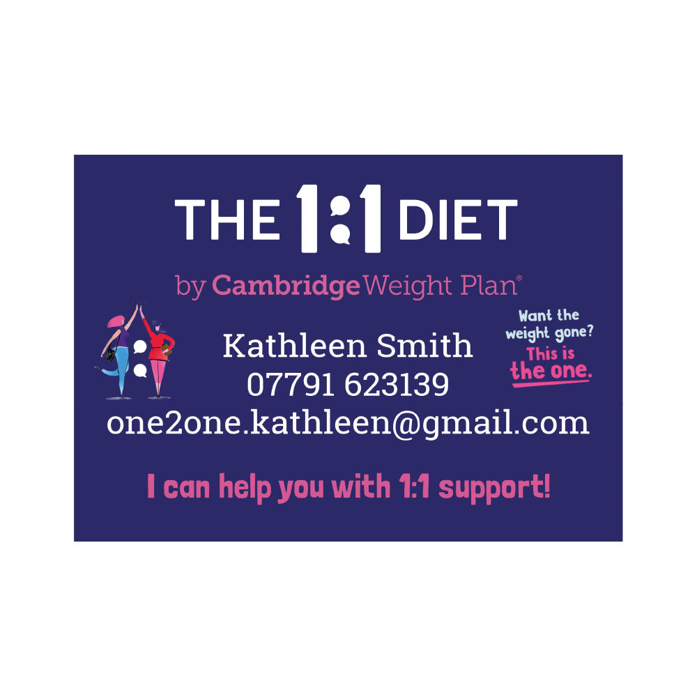 The 1:1 Diet - Correx Advertising Boards