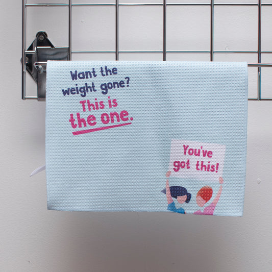 The 1:1 Diet - Waffle Tea Towel
