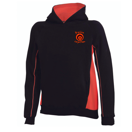 Bujin Karate Club - UNISEX Contrast Panel Hoodie - Kids