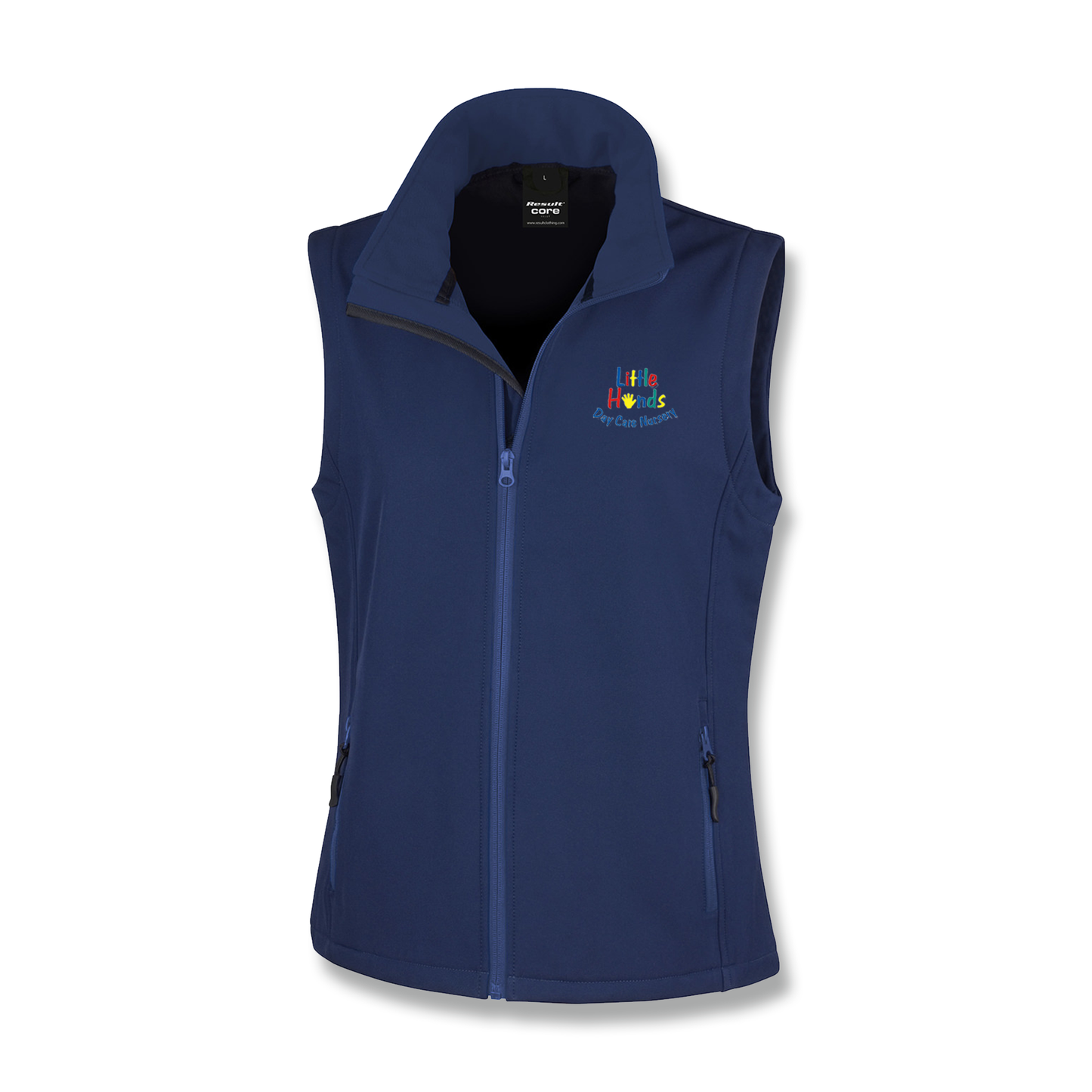 Little Hands Nursery Staff - Ladies Softshell Gilet