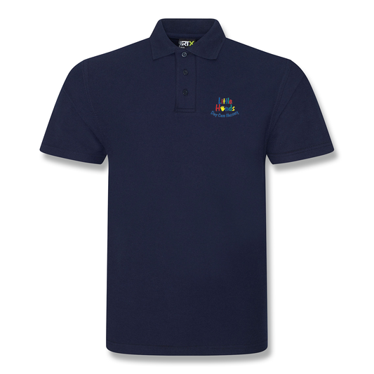 Little Hands Nursery Staff - Ladies Navy Polo-shirt