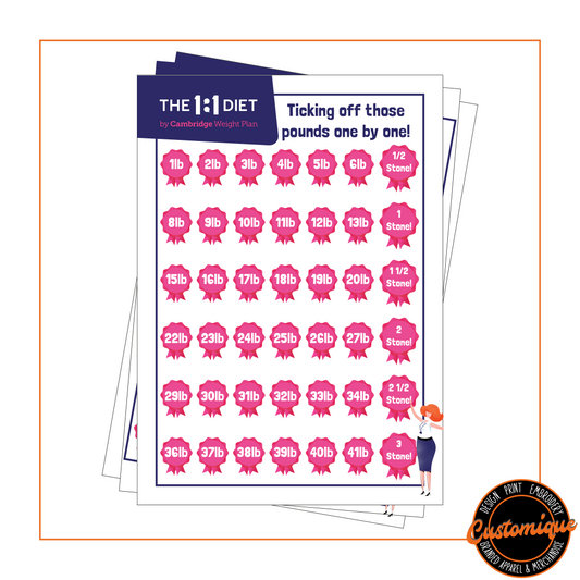 The 1:1 Diet - lbs Weight Loss Tracker