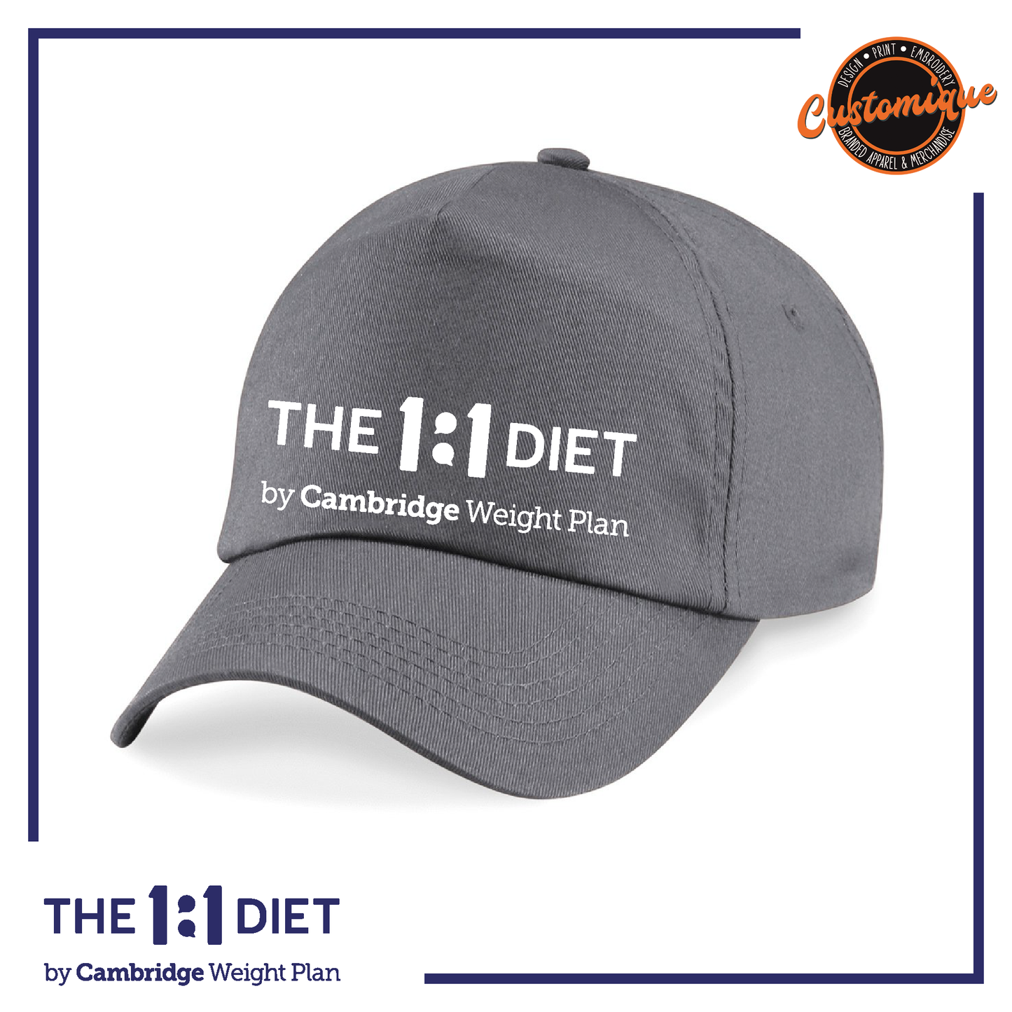 The 1:1 Diet - Baseball Hat