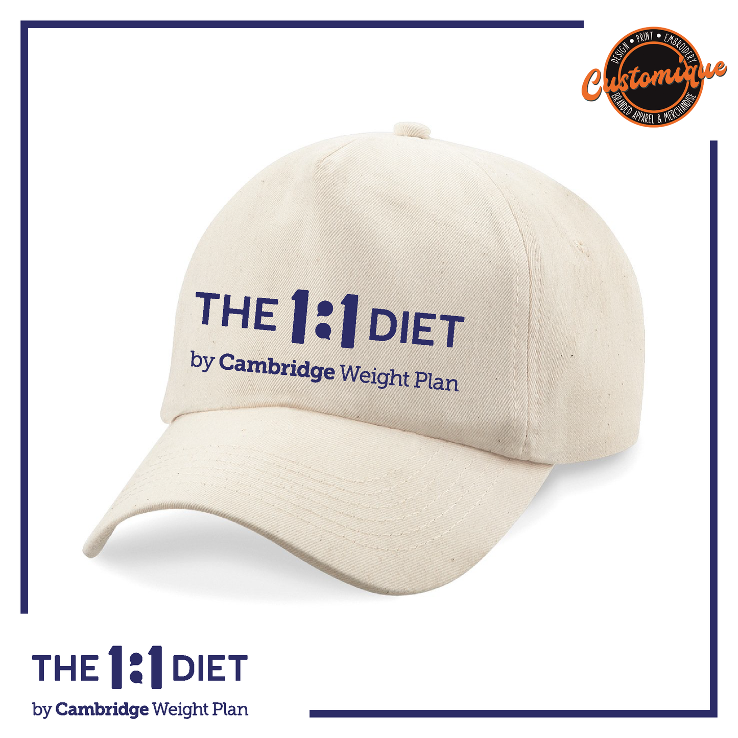 The 1:1 Diet - Baseball Hat
