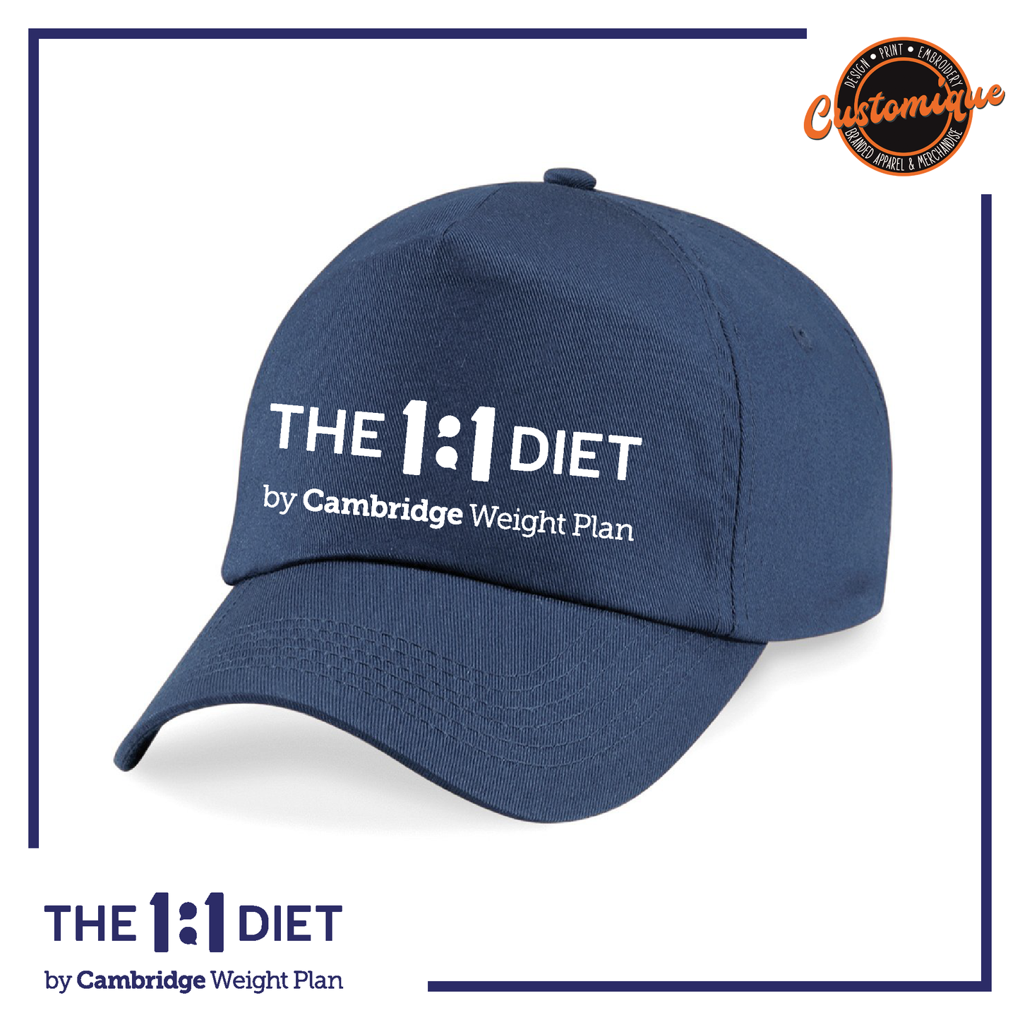 The 1:1 Diet - Baseball Hat