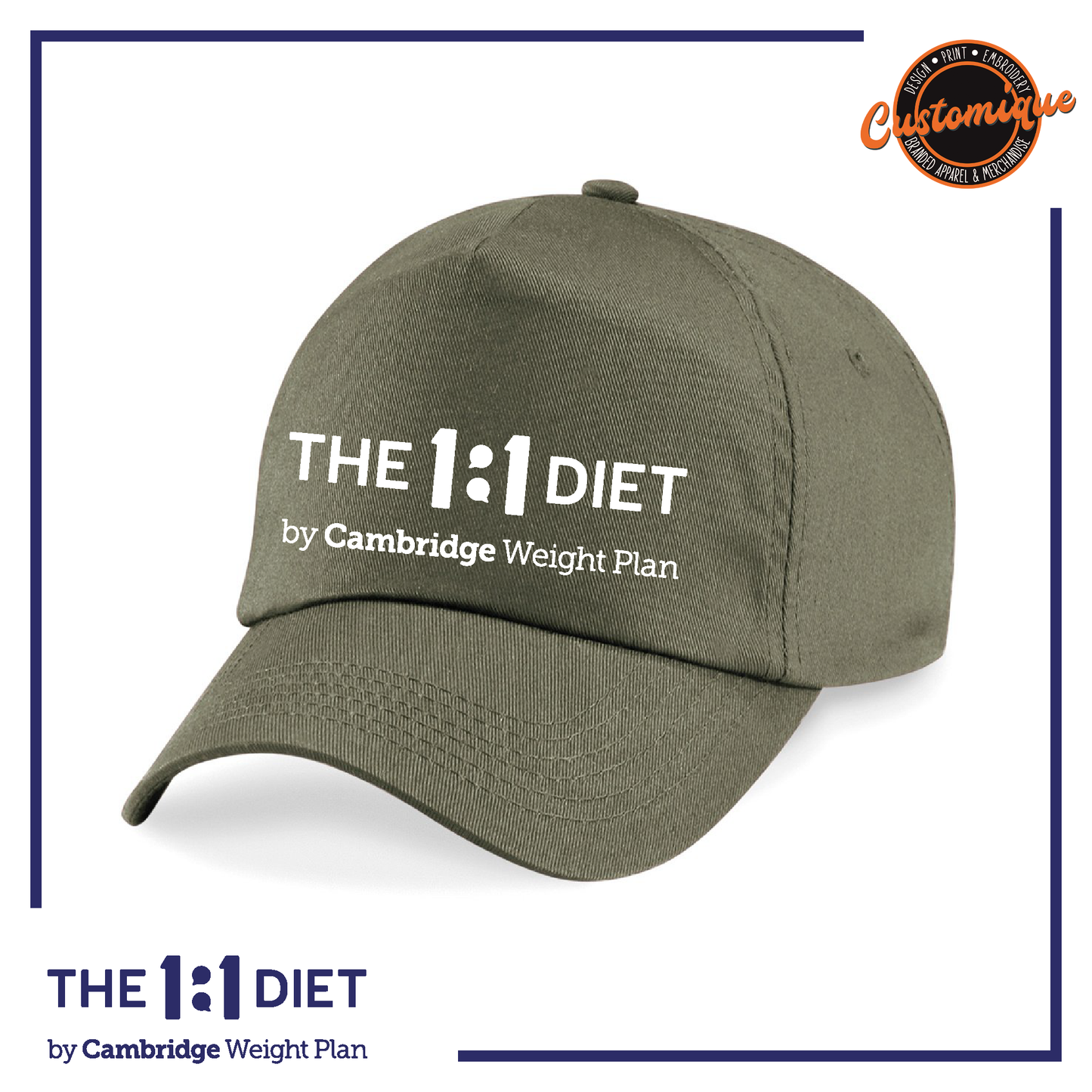 The 1:1 Diet - Baseball Hat
