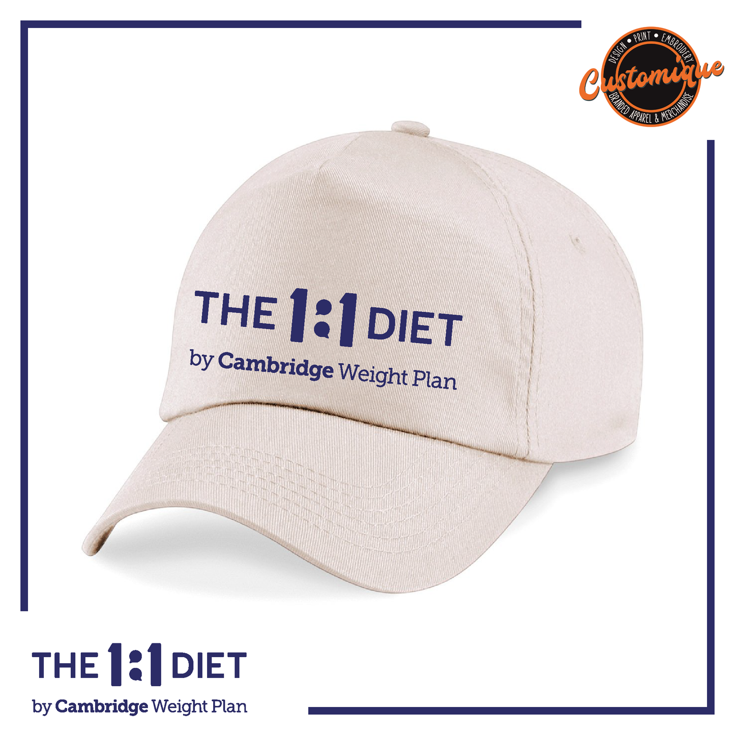 The 1:1 Diet - Baseball Hat