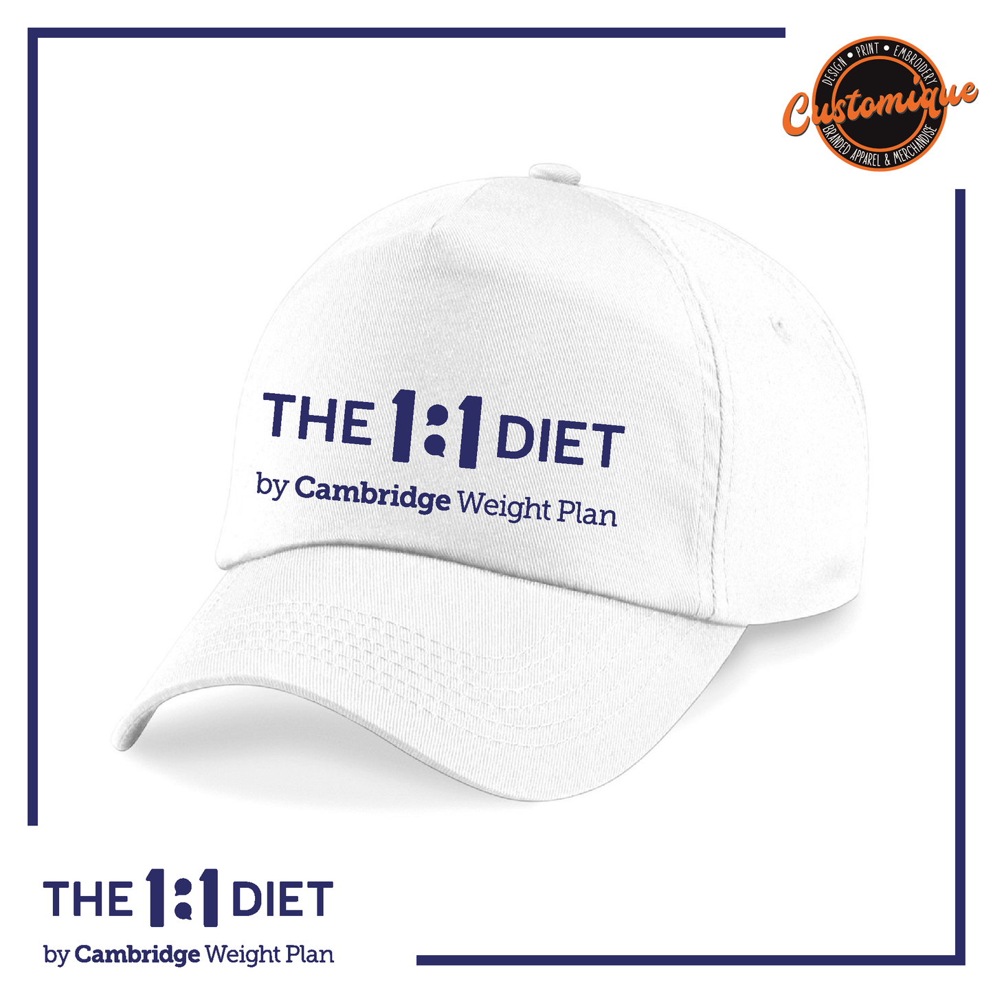 The 1:1 Diet - Baseball Hat