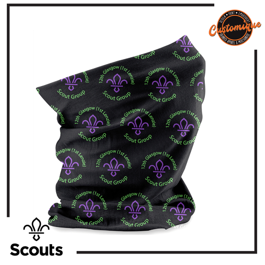 12th Glasgow Scouts - Printed Snood