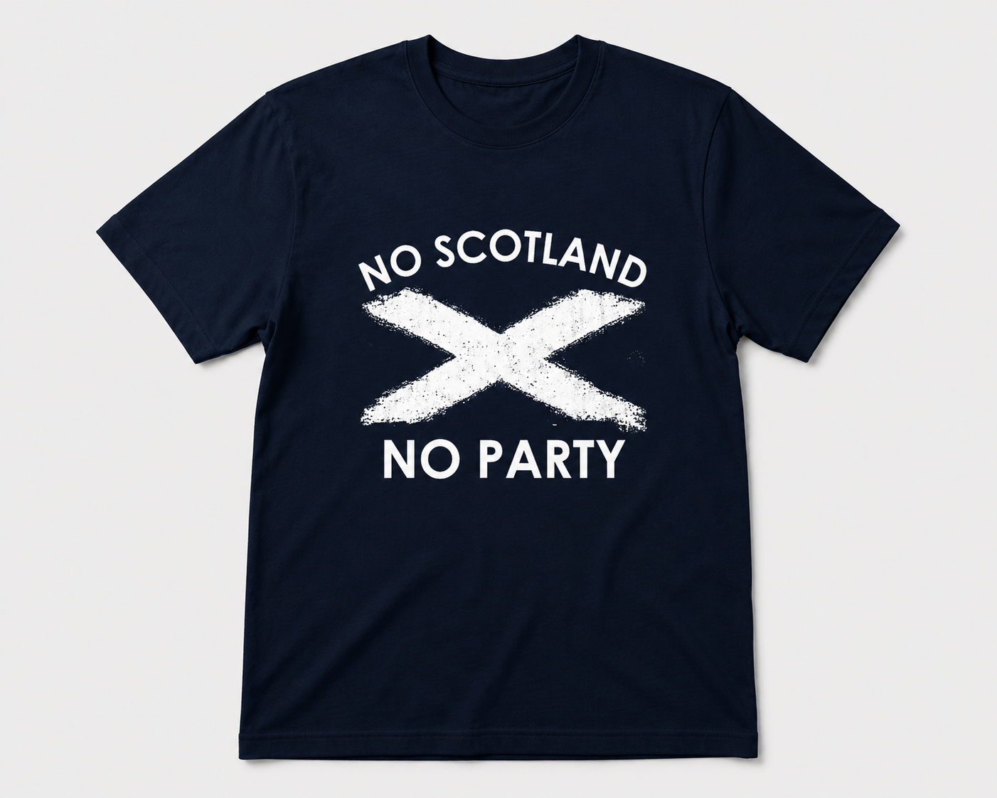 Scotland T- Shirt - Adult No Scotland No Party