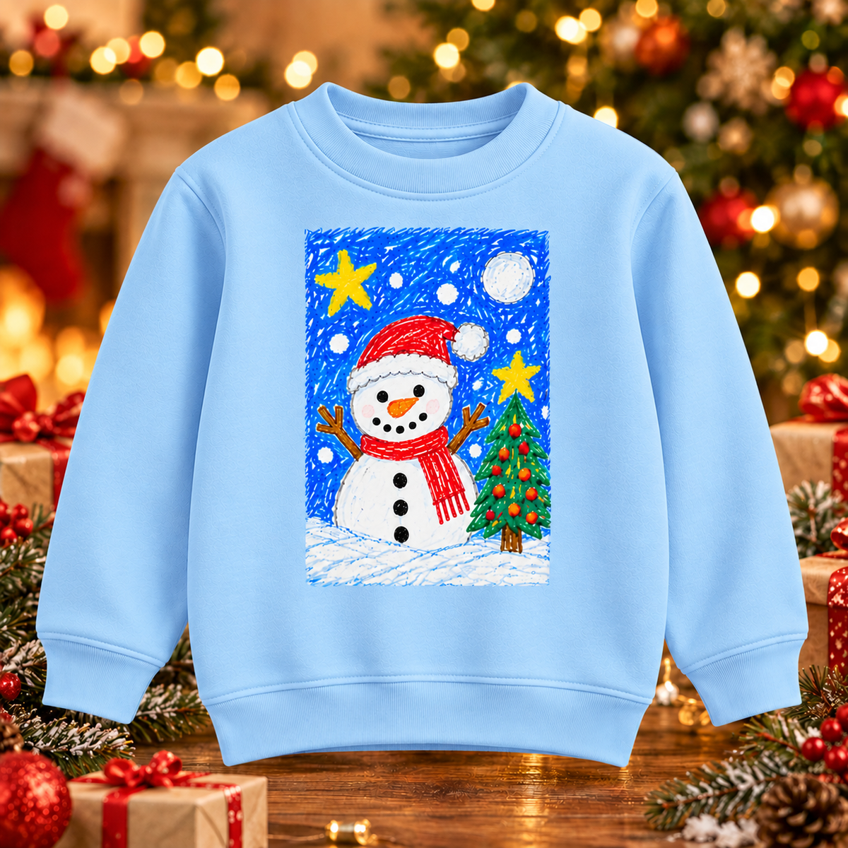 Personalised Christmas Sweatshirt - Kids