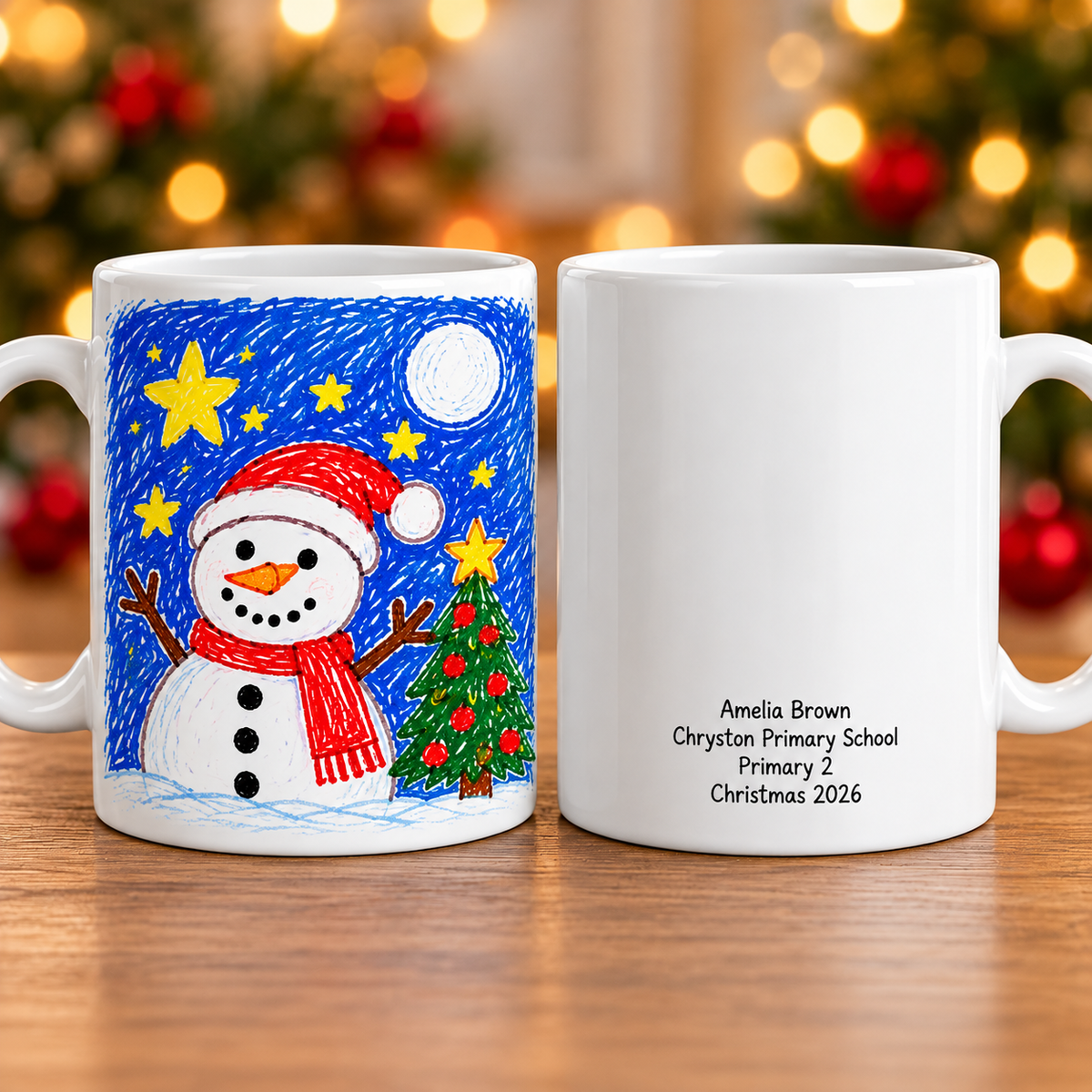 Personalised Christmas Mug
