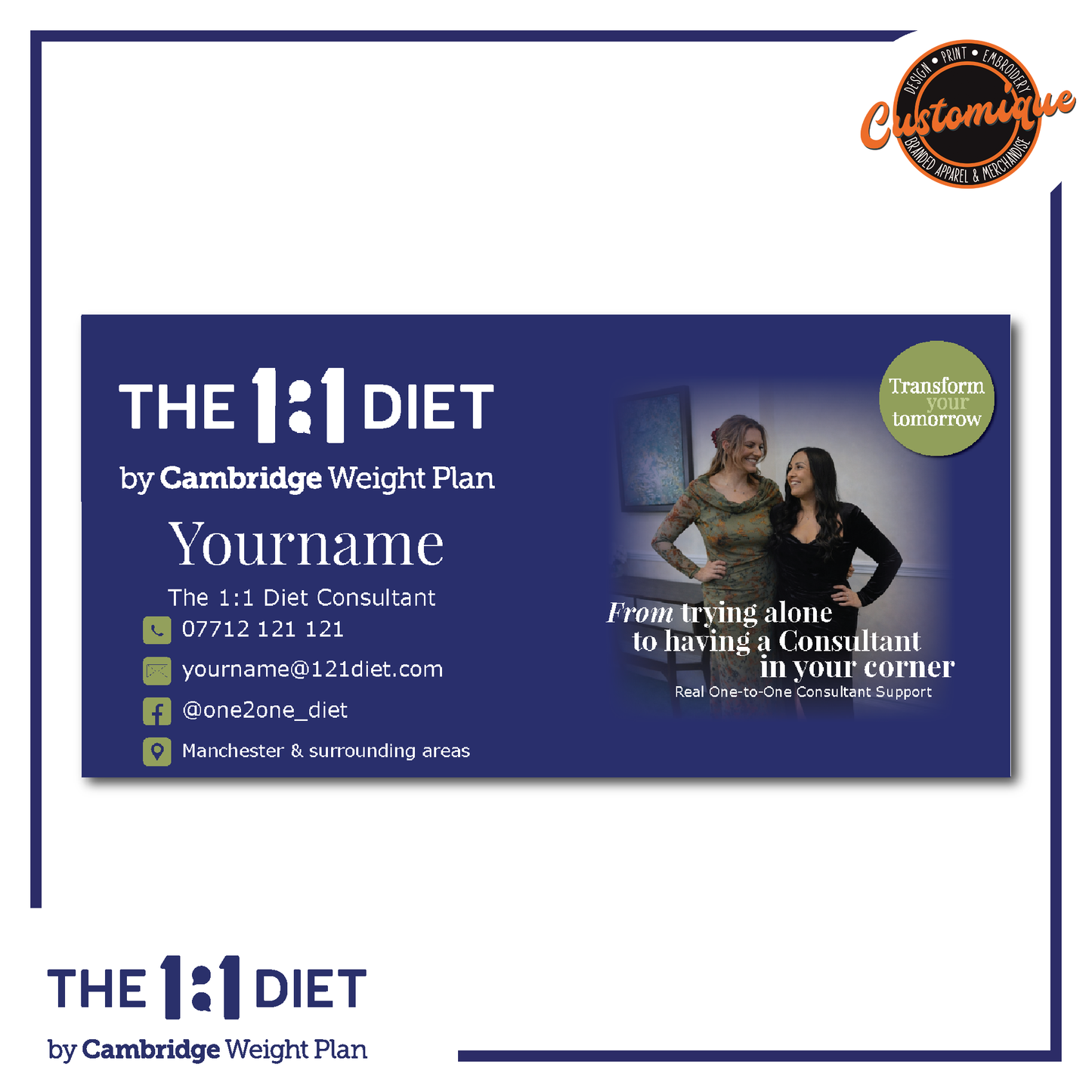 The 1:1 Diet - Vinyl Banners