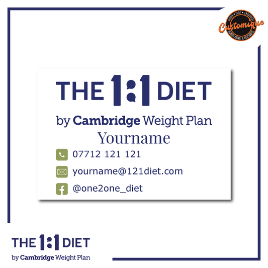 The 1:1 Diet - Correx Advertising Boards