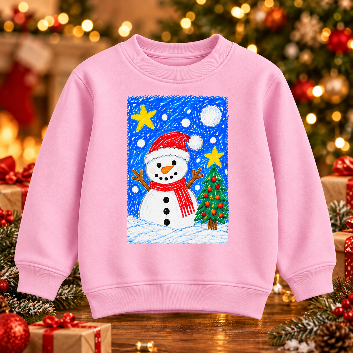 Personalised Christmas Sweatshirt - Kids