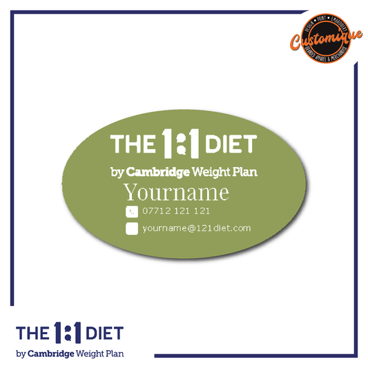The 1:1 Diet - Vinyl Labels