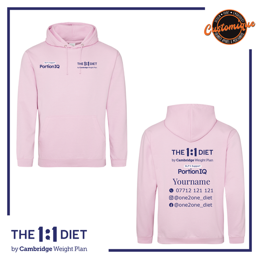 The 1:1 Diet Portion IQ - UNISEX Hoodie