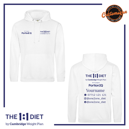 The 1:1 Diet Portion IQ - UNISEX Hoodie