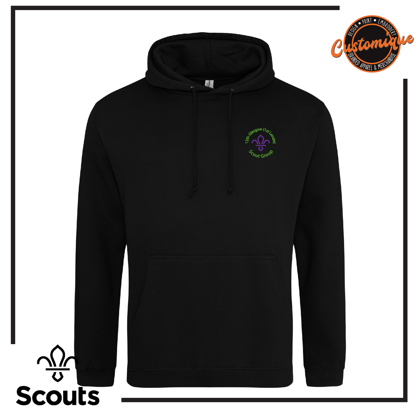 12th Glasgow Scouts - Hoodie (Child)