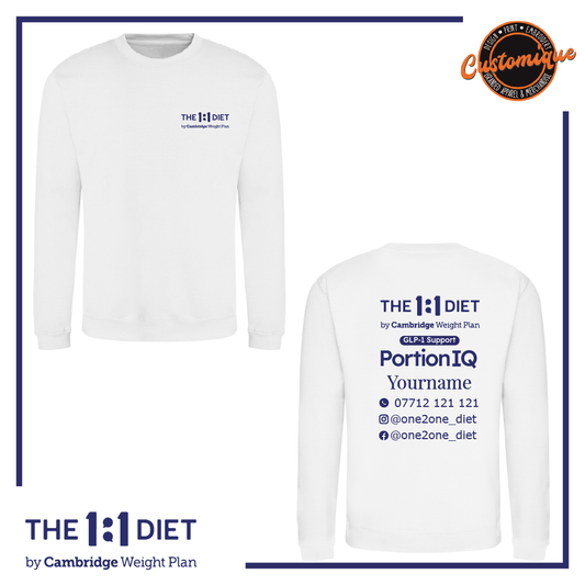 The 1:1 Diet Portion IQ - UNISEX Sweater