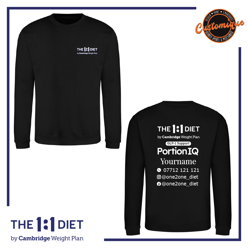 The 1:1 Diet Portion IQ - UNISEX Sweater