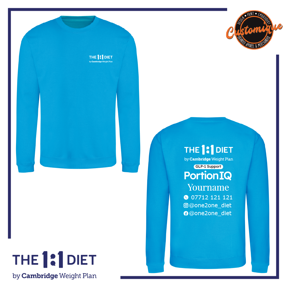 The 1:1 Diet Portion IQ - UNISEX Sweater