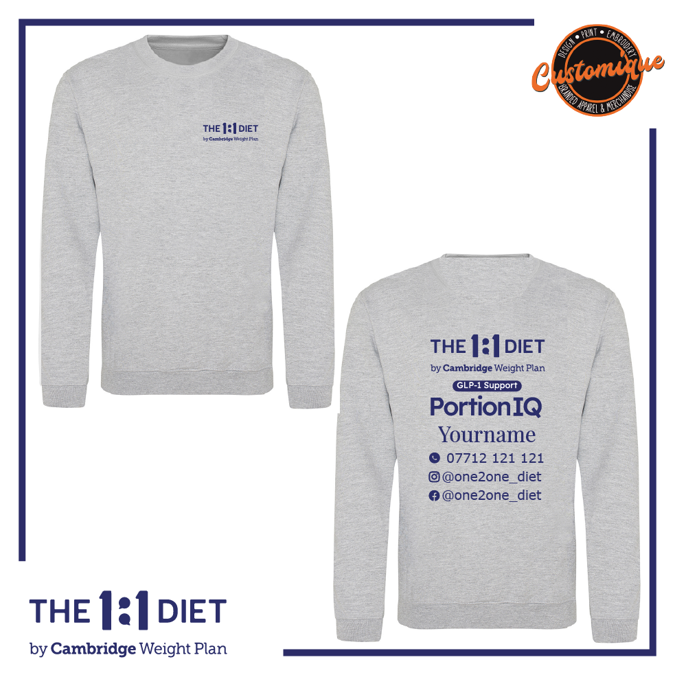 The 1:1 Diet Portion IQ - UNISEX Sweater