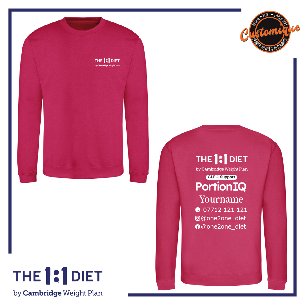 The 1:1 Diet Portion IQ - UNISEX Sweater