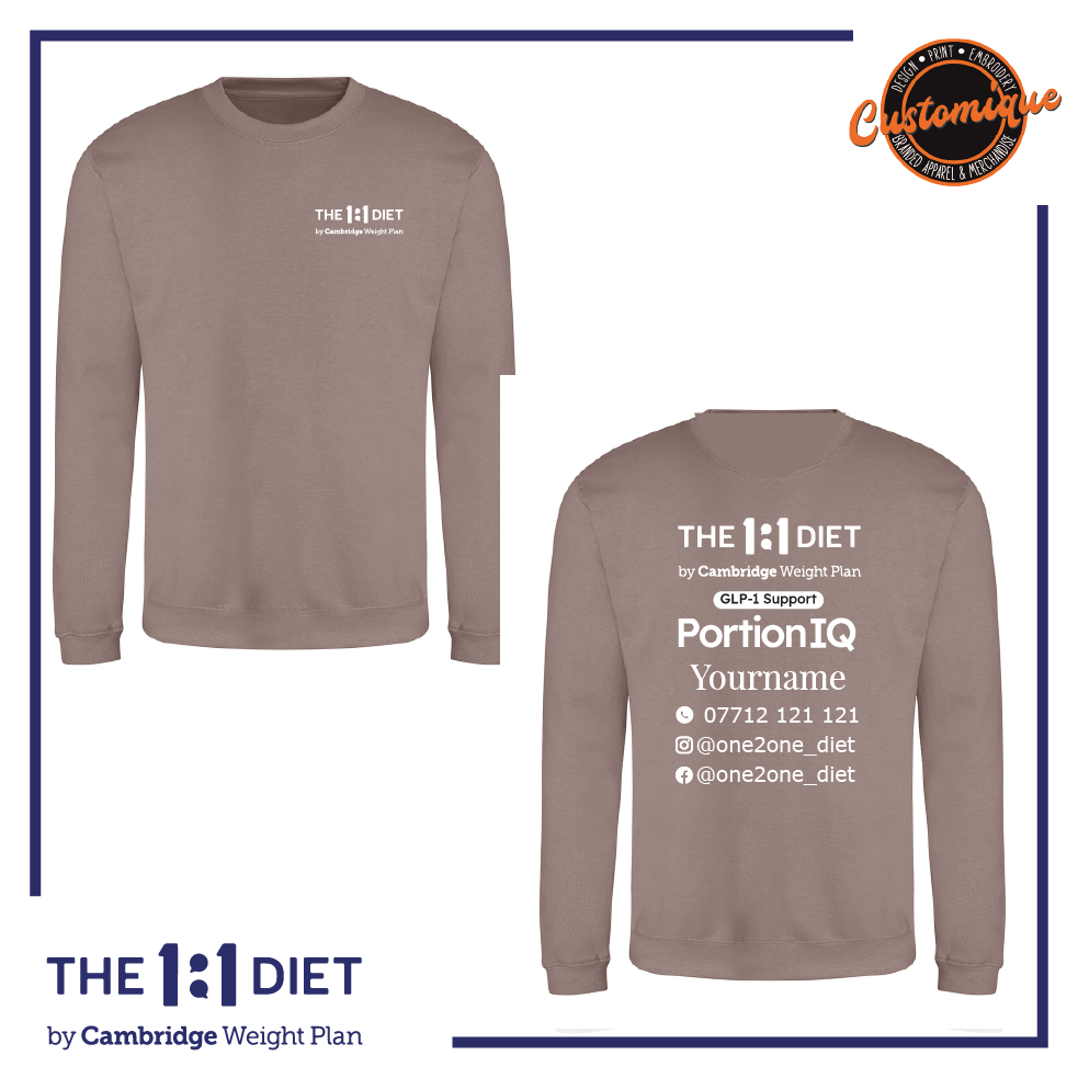 The 1:1 Diet Portion IQ - UNISEX Sweater