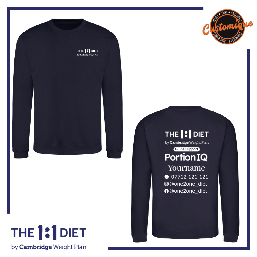 The 1:1 Diet Portion IQ - UNISEX Sweater
