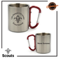 12th Glasgow Scouts - Stainless Steel Karibiner Mug