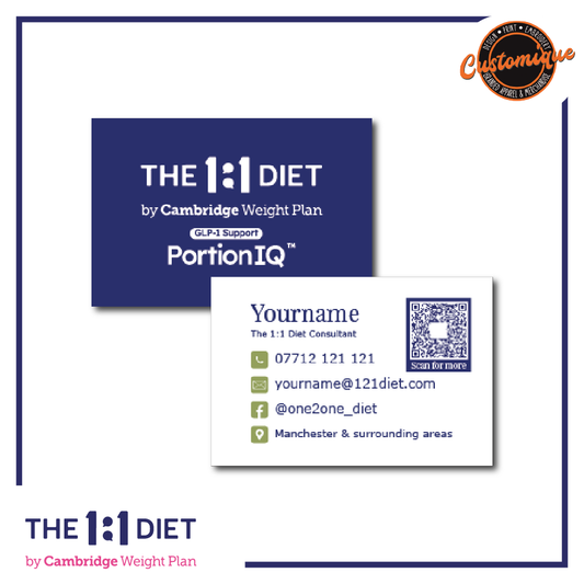 The 1:1 Diet - Business Cards