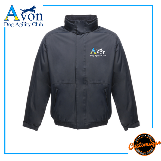 Avon Dog Agilty Club - Mens Waterproof Bomber Jacket