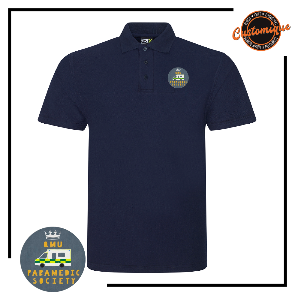 QMU Paramedic Society - Unisex Poloshirt