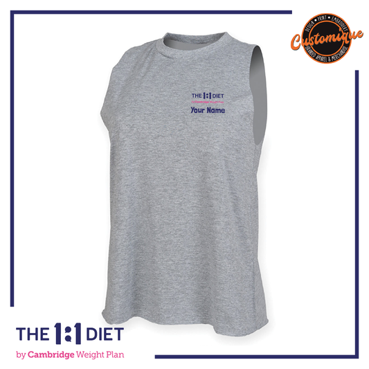 The 1:1 Diet -  Ladies High Neck Vest