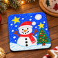 Personalised Christmas Coaster
