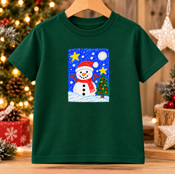 Personalised Christmas T-shirt - Adults