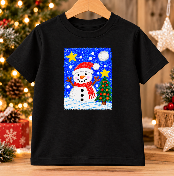 Personalised Christmas T-shirt - Kids