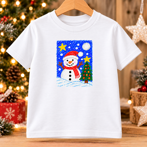 Personalised Christmas T-shirt - Adults