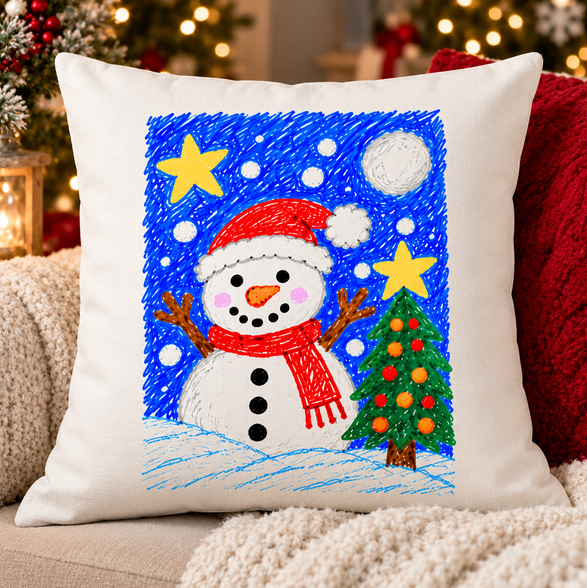 Personalised Christmas Cushion Cover