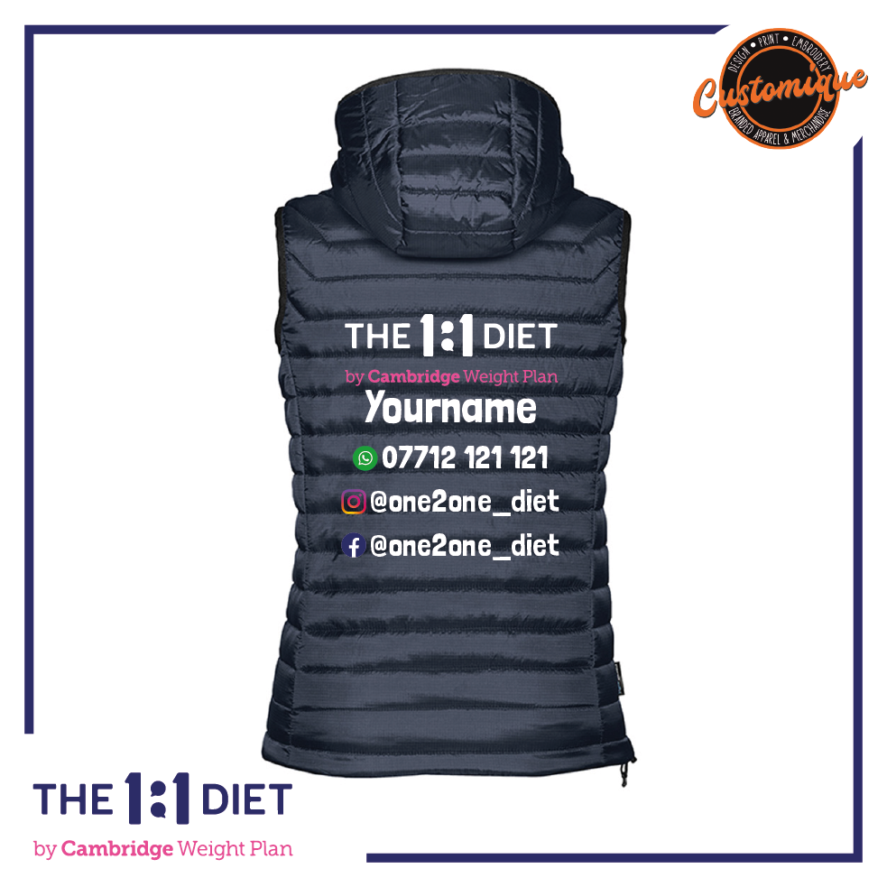 The 1:1 Diet - Ladies Gravity Thermal Gilet
