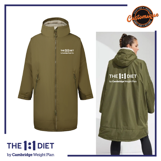The 1:1 Diet - UNISEX All Seasons Waterproof Robe