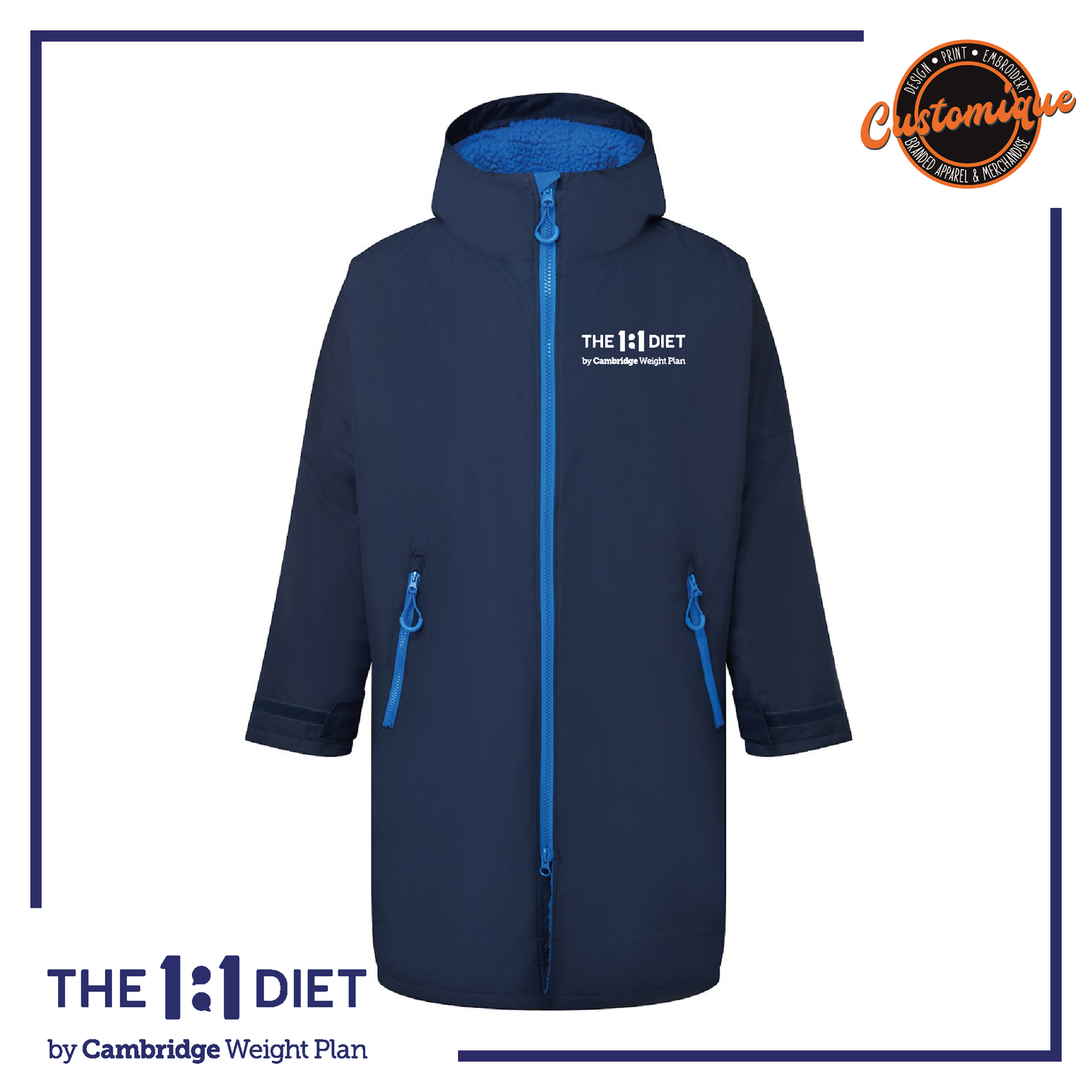 The 1:1 Diet - UNISEX All Seasons Waterproof Robe