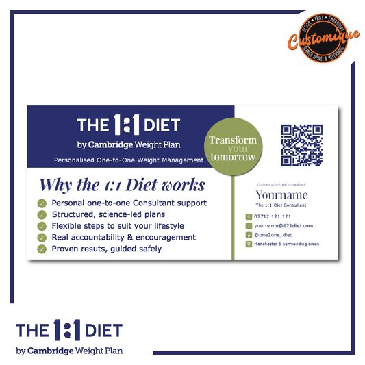 The 1:1 Diet - Vinyl Banners