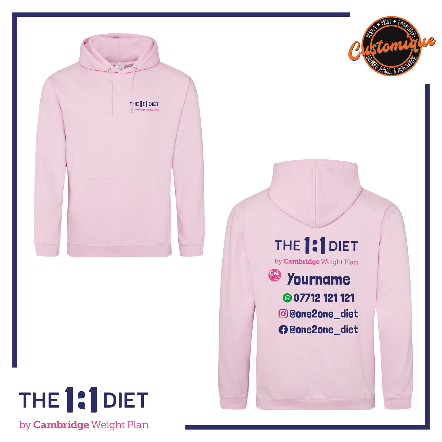 The 1:1 Diet - UNISEX Hoodie