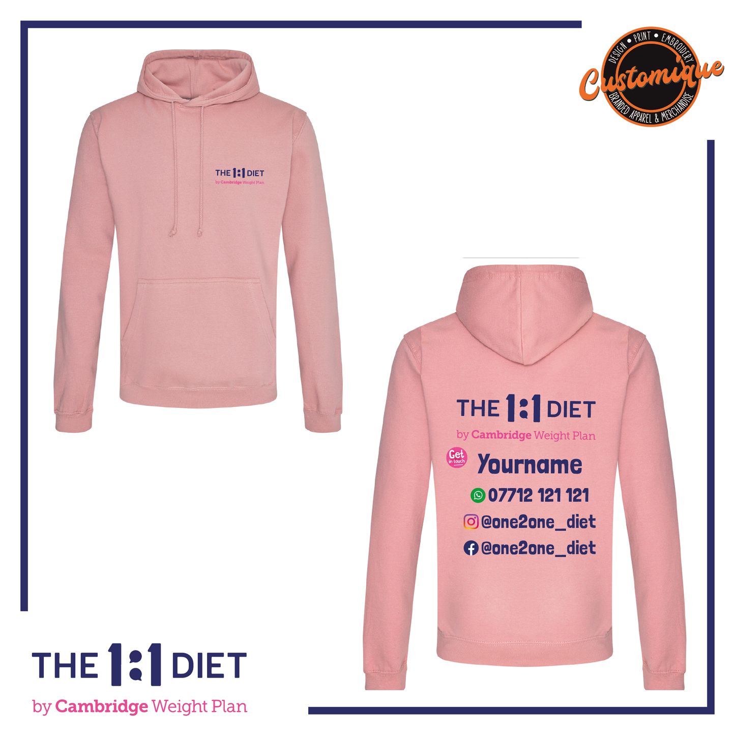 The 1:1 Diet - UNISEX Hoodie