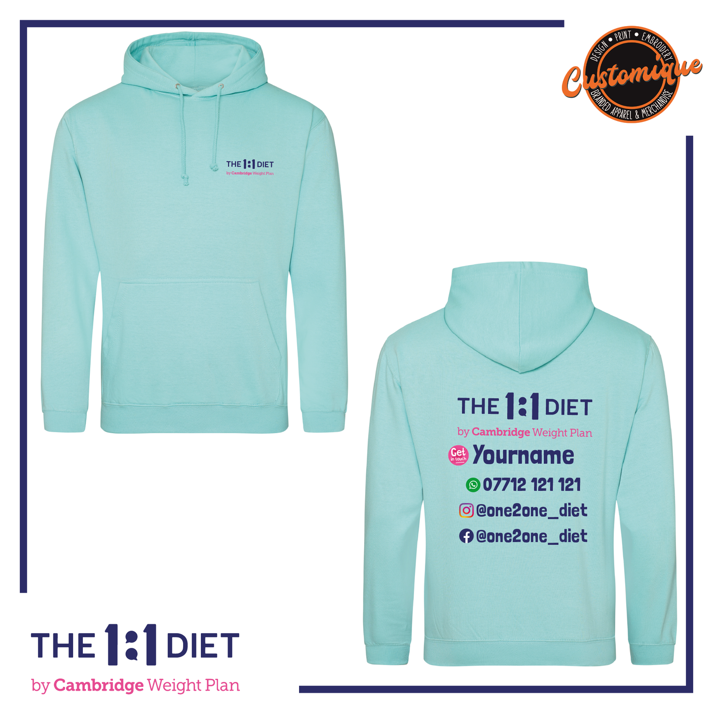The 1:1 Diet - UNISEX Hoodie