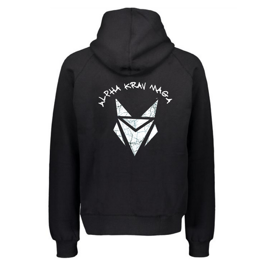 Alpha Krav Maga CRACKED LOGO - UNISEX Hoodie